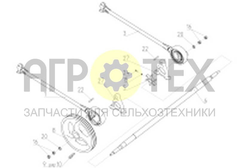 Чертеж Привод очистки (101.01.01.010-01)